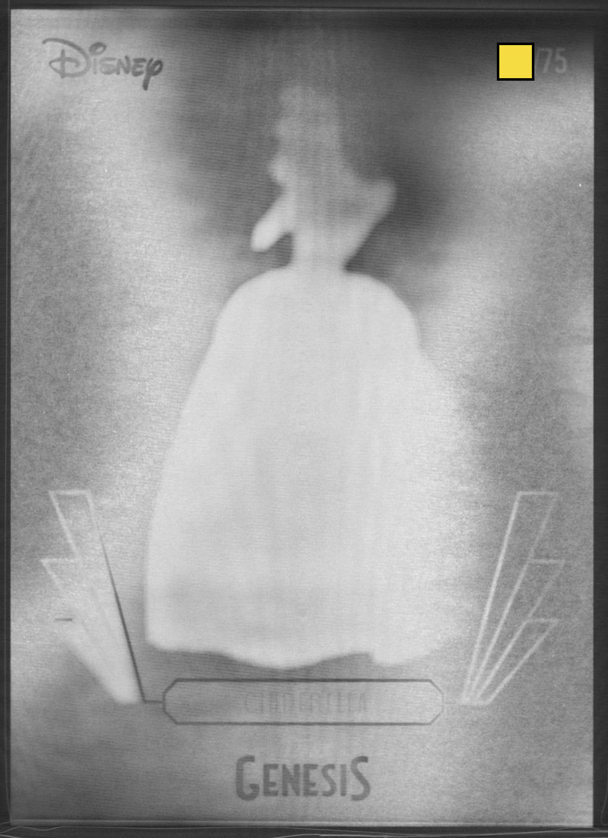 Cinderella Topps Disney Genesis CT Scan